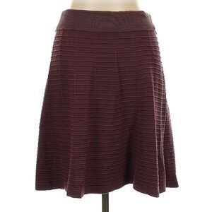 ⭐️ 3/$20 LOFT Purple Knit Skirt - XL